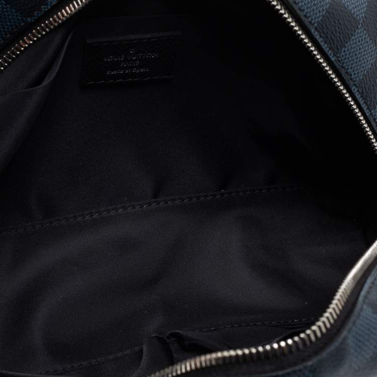 Pre Owned  Louis Vuitton Damier Cobalt Canvas Washbag 
