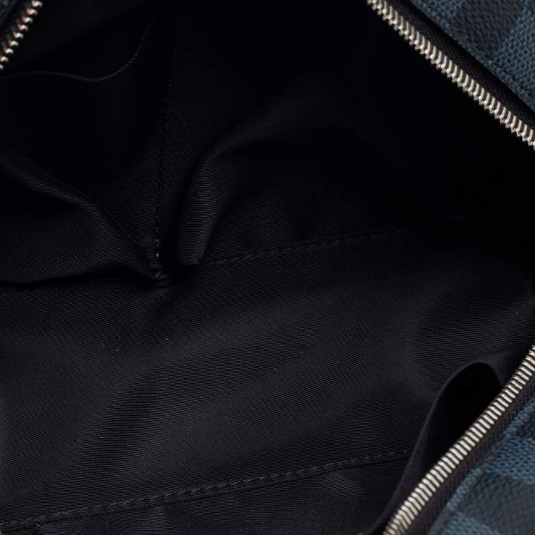 Pre Owned  Louis Vuitton Damier Cobalt Canvas Washbag 