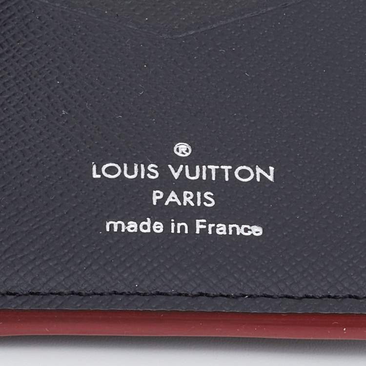 Pre Owned Louis Vuitton Damier Graphite Canvas Alps Pocket Organizer
