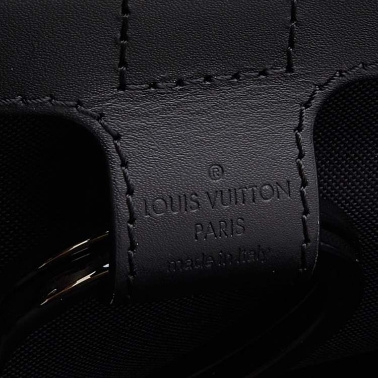 Pre Owned Louis Vuitton Monogram Eclipse Canvas Two Hanger Garment Cover