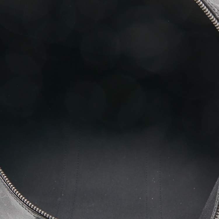 Pre Owned Louis Vuitton Monogram Eclipse Canvas Keepall Bandouliere 45 Bag
