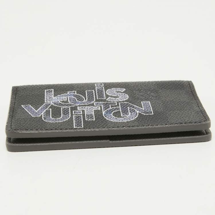 Pre Owned Louis Vuitton Damier Graphite Canvas Logo Pocket Organizer