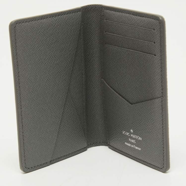 Pre Owned Louis Vuitton Damier Graphite Canvas Logo Pocket Organizer