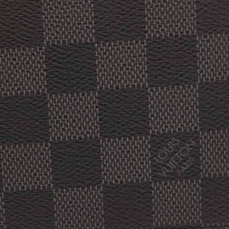 Pre Owned Louis Vuitton Damier Graphite Canvas Slender Wallet