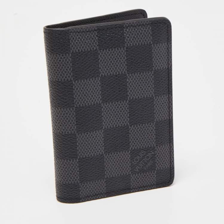 Pre Owned Louis Vuitton Damier Graphite Canvas Pocket Organizer