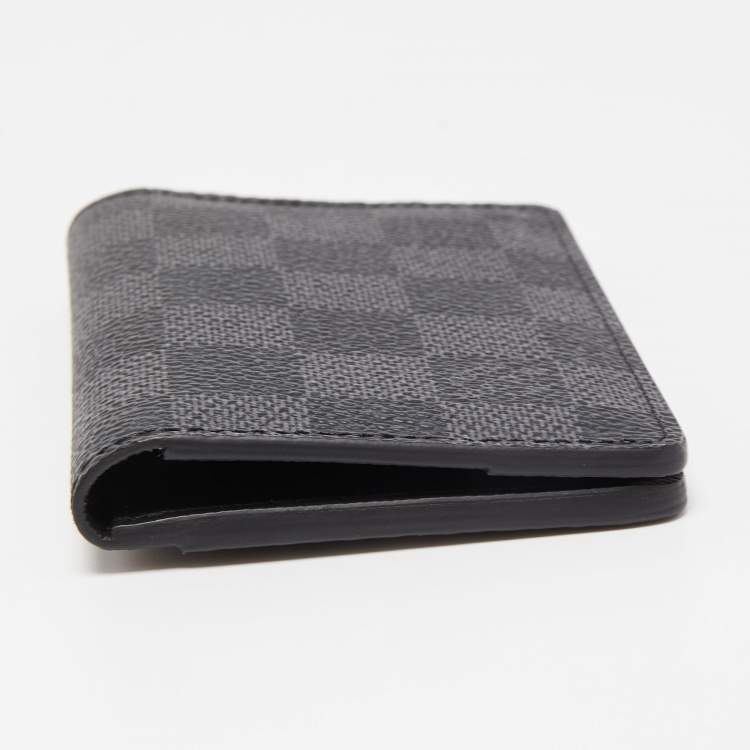 Pre Owned Louis Vuitton Damier Graphite Canvas Pocket Organizer