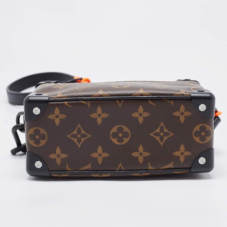 Pre Owned Louis Vuitton Black Monogram Canvas Mini Solar Ray Soft Trunk Bag