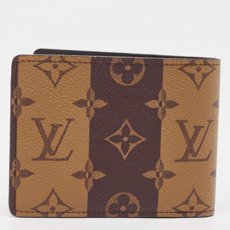 Pre Owned Louis Vuitton x Nigo Monogram Canvas Multiple Bifold Wallet