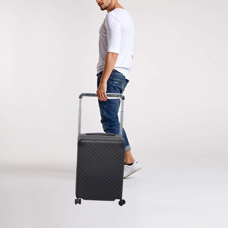 Pre Owned Louis Vuitton Damier Graphite Canvas Horizon 55 Suitcase