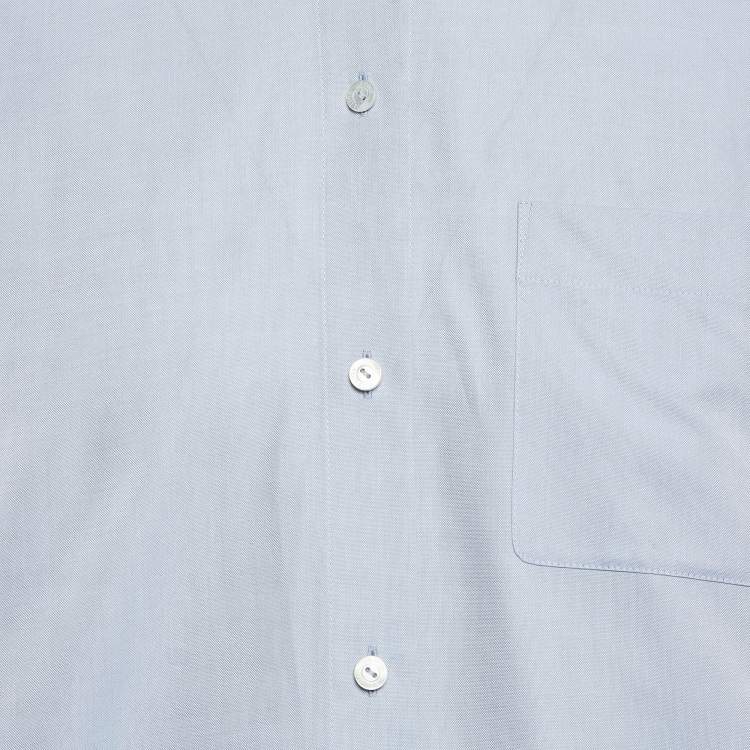 Pre Owned Louis Vuitton Light Blue Cotton Button Front Shirt S