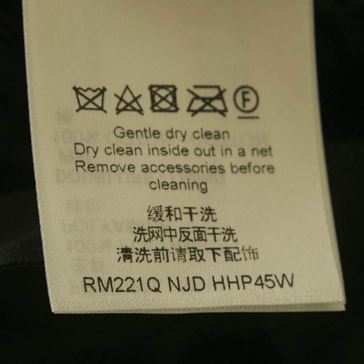 Pre Owned  Louis Vuitton Navy Blue Nylon Staples Edition Cargo Pants S/Waist 32"