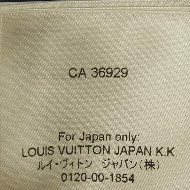 Pre Owned  Louis Vuitton Navy Blue Nylon Staples Edition Cargo Pants S/Waist 32"
