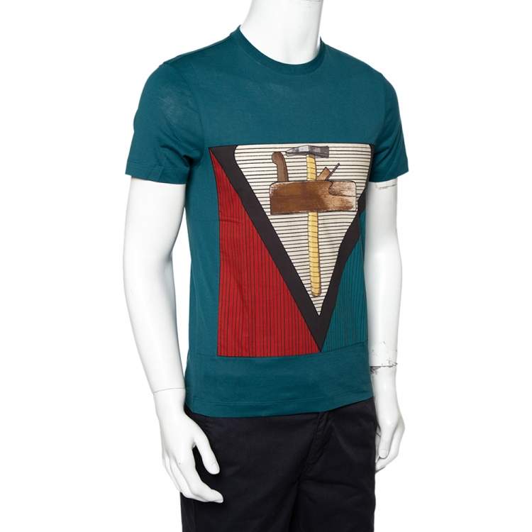 NEW FASHION] Louis Vuitton Red Luxury Brand T-Shirt Outfit For Men