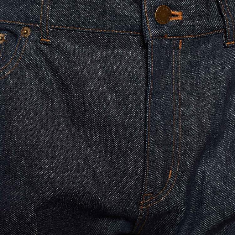Pre Owned Louis Vuitton Indigo Denim Slim Fit Jeans XL