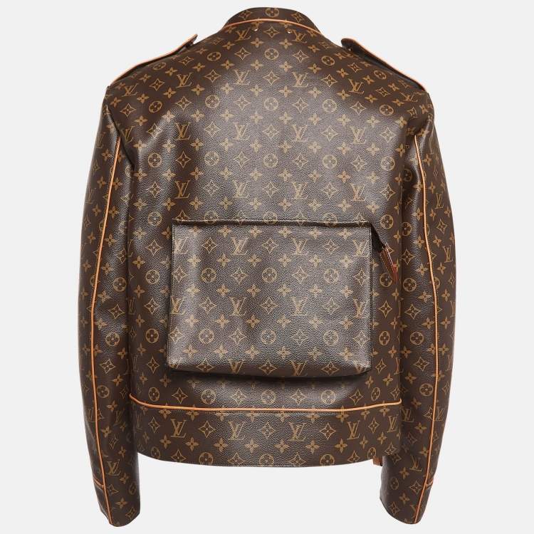 Louis Vuitton Brown Monogram Canvas Admiral Jacket L Louis Vuitton | TLC