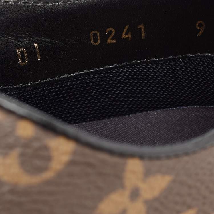 Pre Owned Louis Vuitton Brown Monogram Canvas Platform Derby Size 43