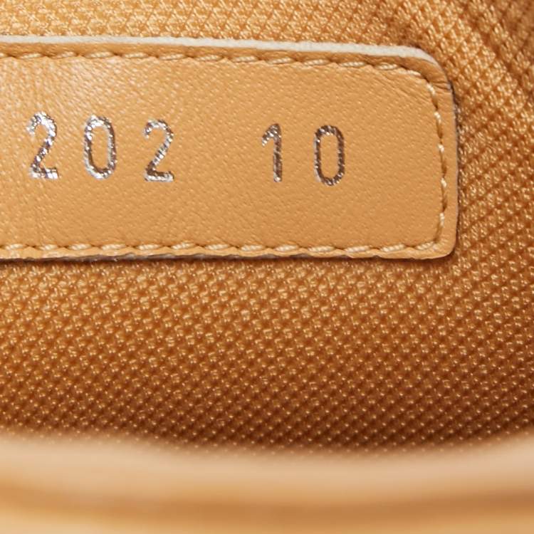 Pre Owned Louis Vuitton White Monogram Leather Beverly Hills Sneakers Size 44
