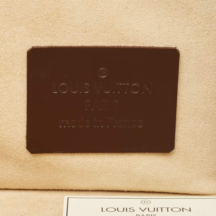 Pre Owned Louis Vuitton Brown Leather Boite Montre Case