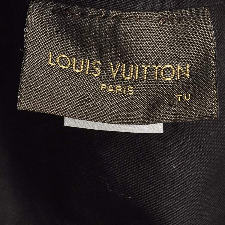 Pre Owned Louis Vuitton x Supreme Green Camouflage Cotton Cap Size 56 