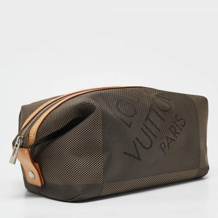 Pre Owned Louis Vuitton Damier Geant Canvas Albatros Toiletry Bag