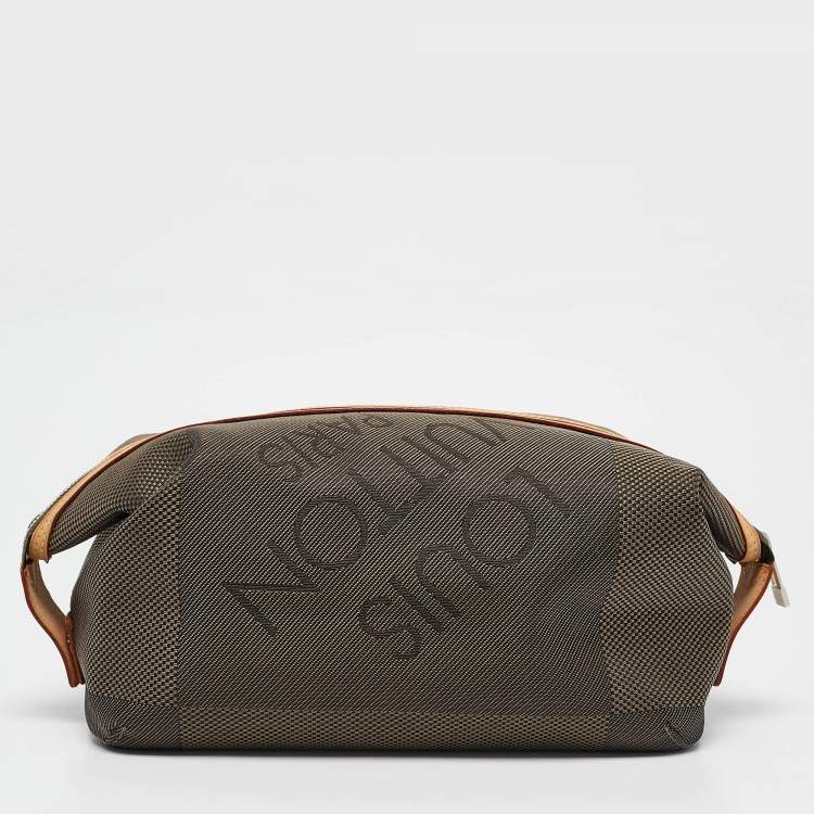 Pre Owned Louis Vuitton Damier Geant Canvas Albatros Toiletry Bag