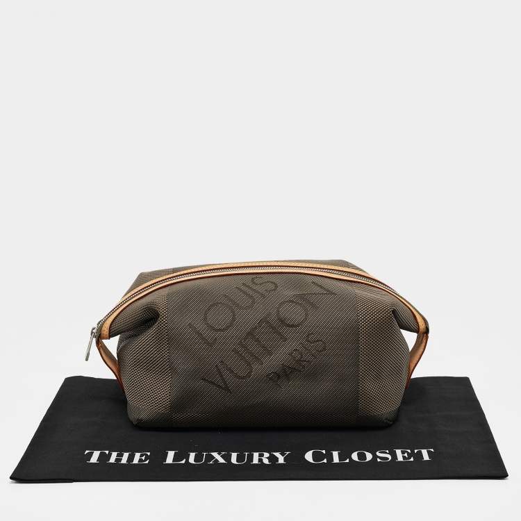 Pre Owned Louis Vuitton Damier Geant Canvas Albatros Toiletry Bag