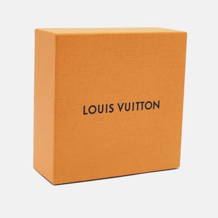 Pre Owned Louis Vuitton Damier Ebene Canvas LV Initiales Belt 95CM
