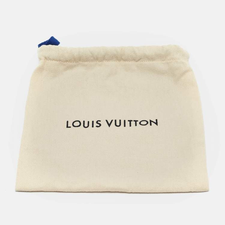 Pre Owned Louis Vuitton Damier Ebene Canvas LV Initiales Belt 95CM