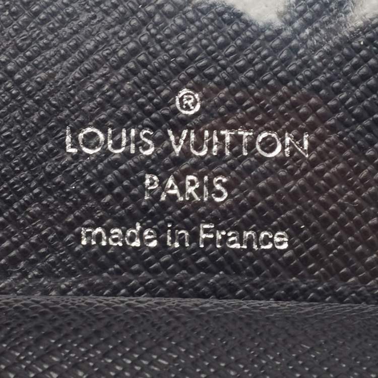 Pre Owned Louis Vuitton Ink Monogram Savane Lion Canvas Chapman Luggage Tag