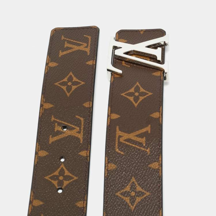 مملوكة مسبقًا Louis Vuitton Monogram Canvas LV Initiales Reversible Belt 100CM