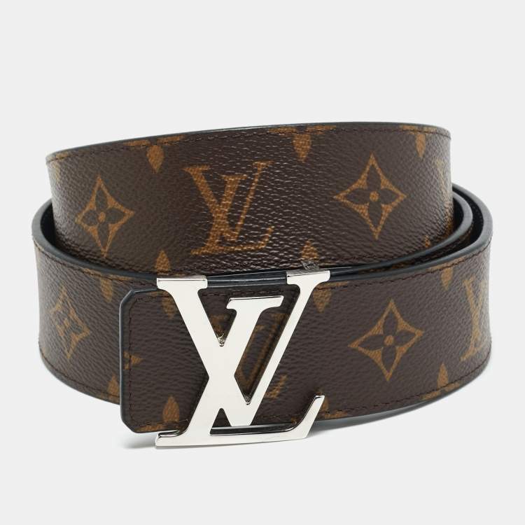 مملوكة مسبقًا Louis Vuitton Monogram Canvas LV Initiales Reversible Belt 100CM