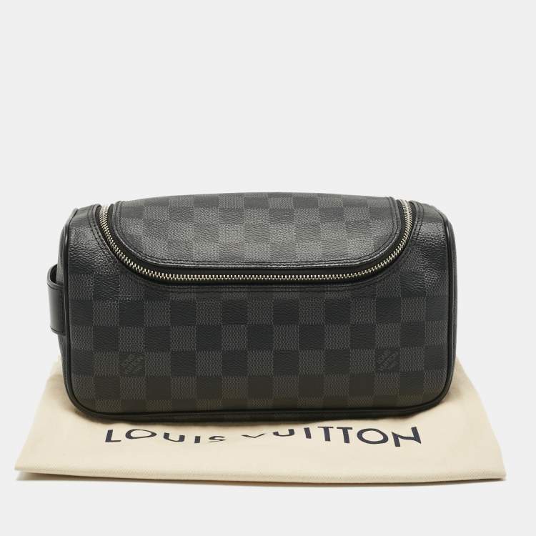 Pre Owned Louis Vuitton Damier Graphite Canvas Toiletry Pouch