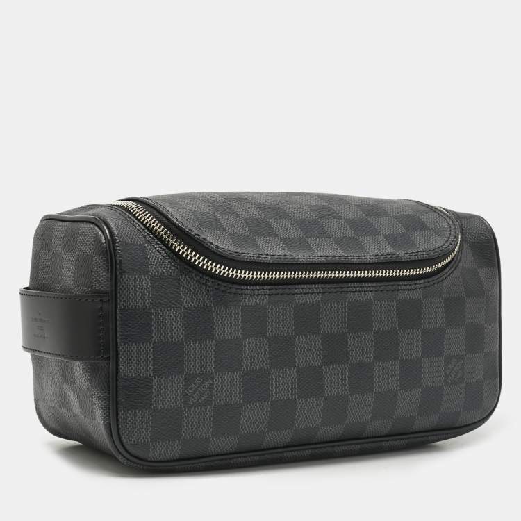 Pre Owned Louis Vuitton Damier Graphite Canvas Toiletry Pouch