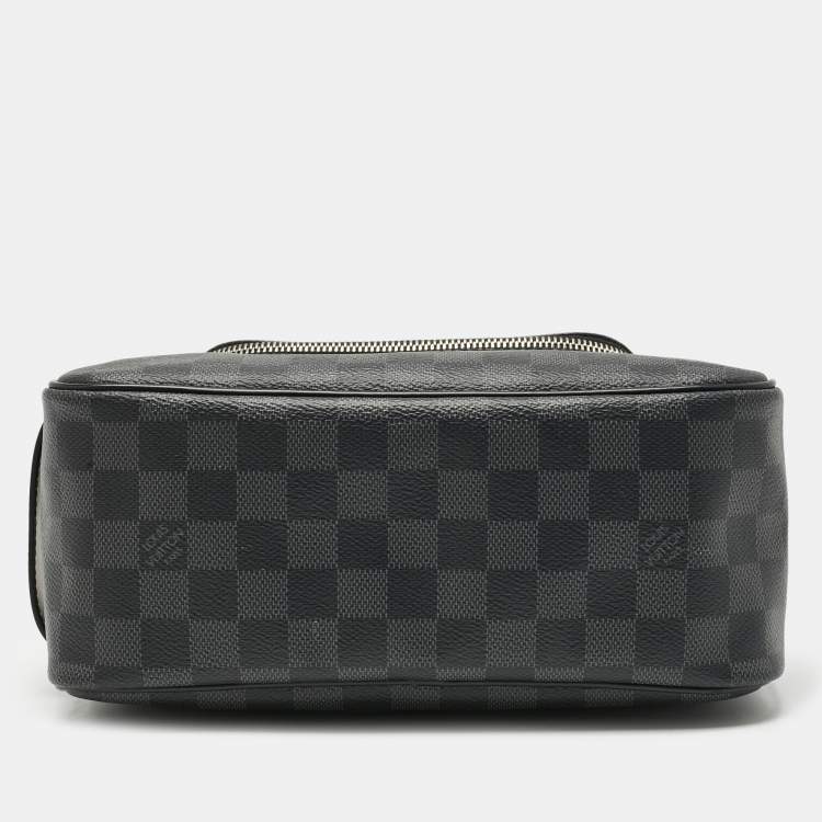 Pre Owned Louis Vuitton Damier Graphite Canvas Toiletry Pouch