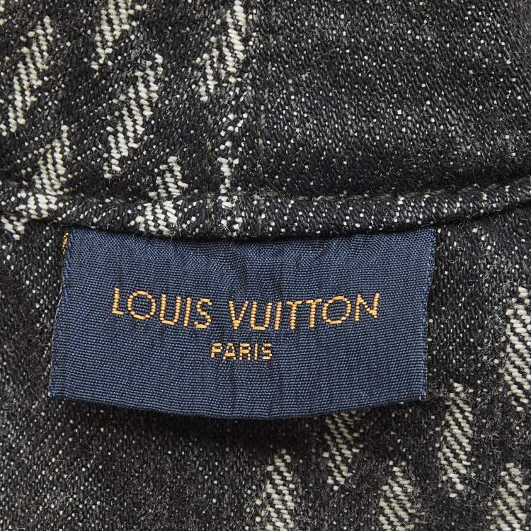 Pre Owned Louis Vuitton Grey Monogram Bucket Hat