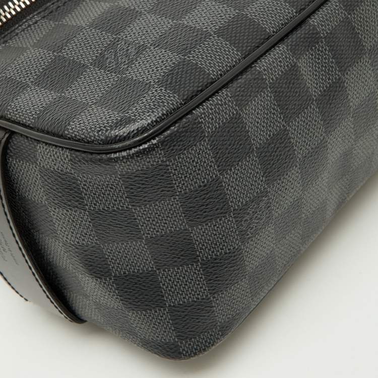 Pre Owned Louis Vuitton Damier Graphite Canvas Toiletry Pouch