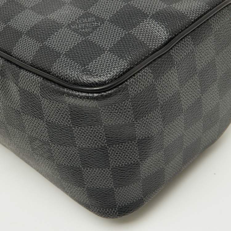 Pre Owned Louis Vuitton Damier Graphite Canvas Toiletry Pouch