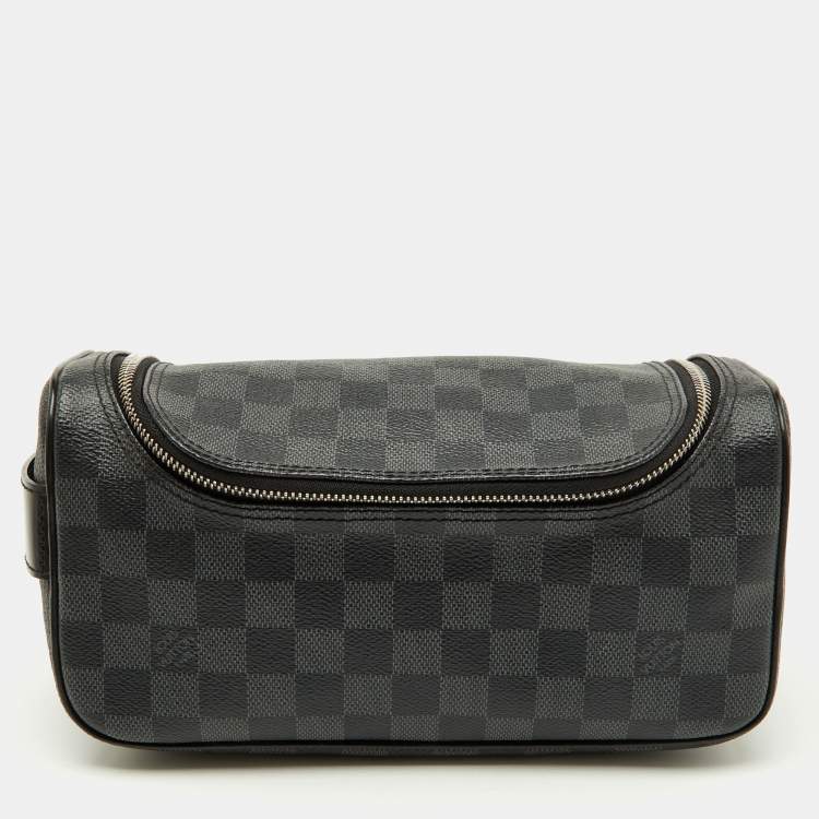 Pre Owned Louis Vuitton Damier Graphite Canvas Toiletry Pouch