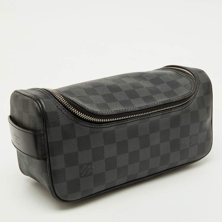 Pre Owned Louis Vuitton Damier Graphite Canvas Toiletry Pouch