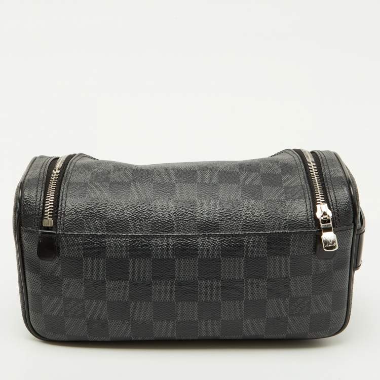 Pre Owned Louis Vuitton Damier Graphite Canvas Toiletry Pouch