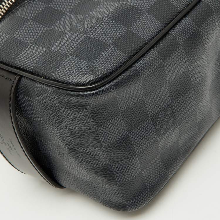 Pre Owned Louis Vuitton Damier Graphite Canvas Toiletry Pouch