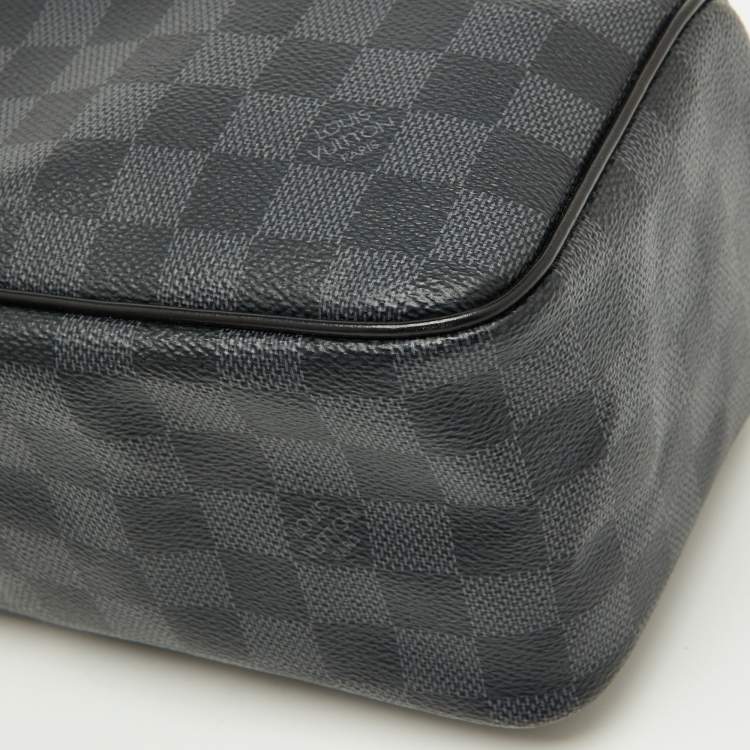 Pre Owned Louis Vuitton Damier Graphite Canvas Toiletry Pouch