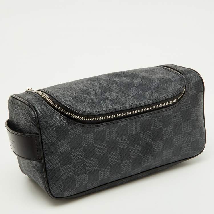 Pre Owned Louis Vuitton Damier Graphite Canvas Toiletry Pouch