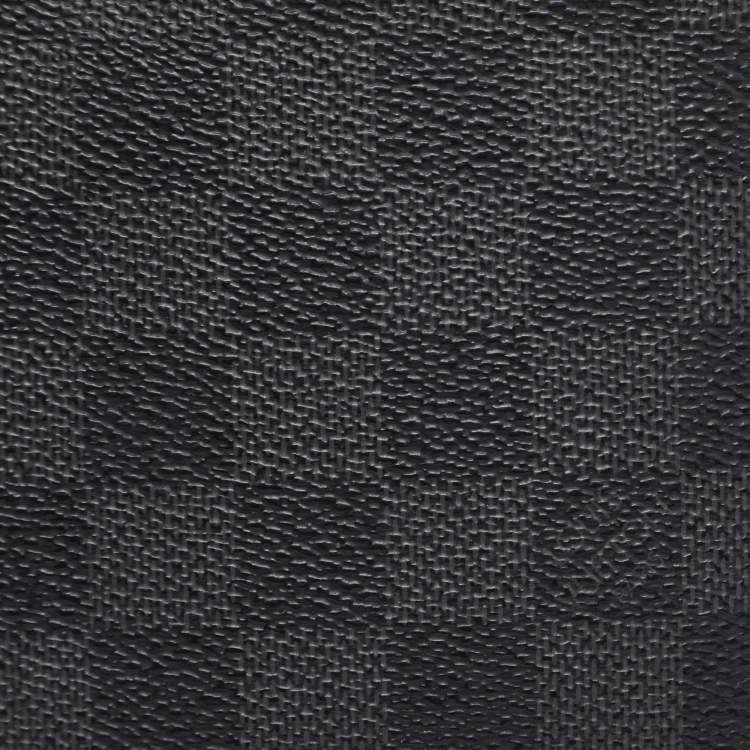 Pre Owned Louis Vuitton Damier Graphite Passport Cover
