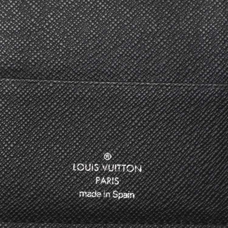 Pre Owned Louis Vuitton Damier Graphite Passport Cover