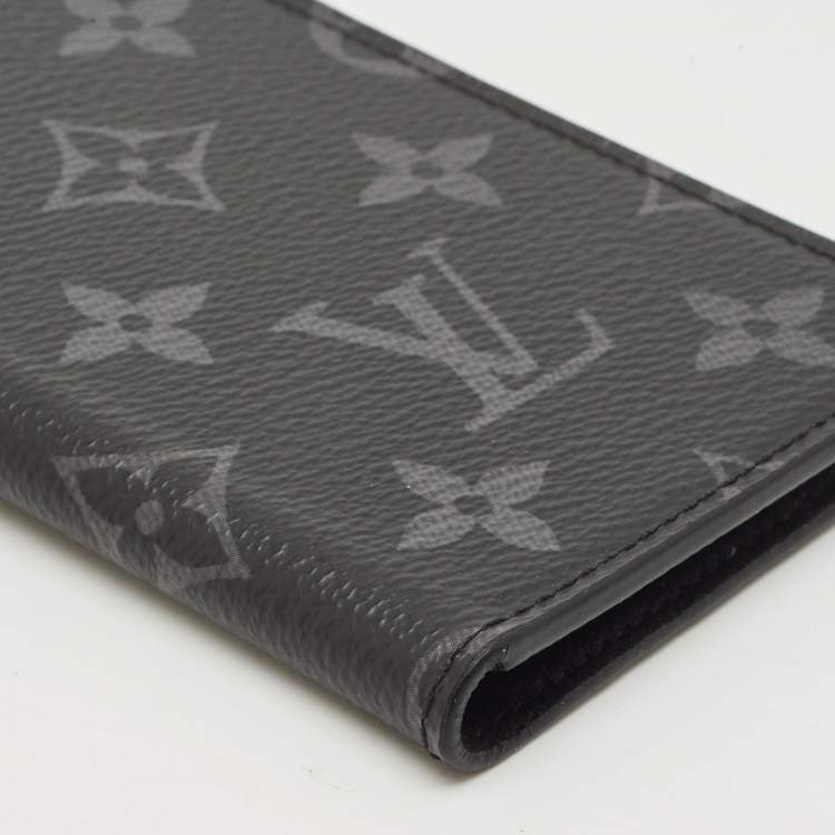 Pre Owned Louis Vuitton Monogram Eclipse Canvas iPhone X Folio Case