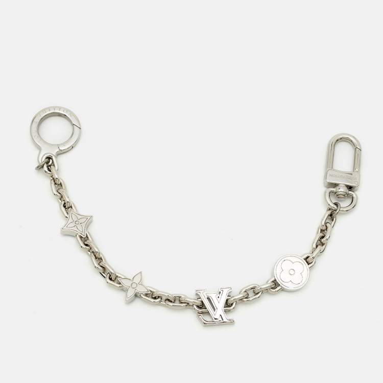 Pre Owned Louis Vuitton Monogram Flower Chain Bag Charm