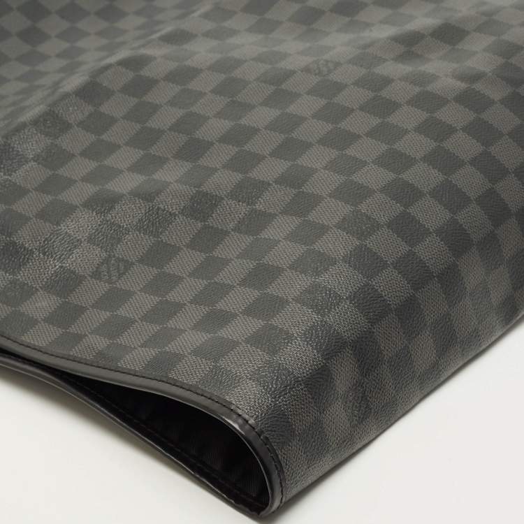 Pre Owned Louis Vuitton Damier Graphite Canvas Garment Cover Bag