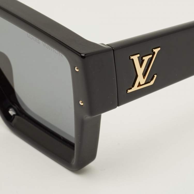 Pre Owned Louis Vuitton Black Z1578E Cyclone Sunglasses