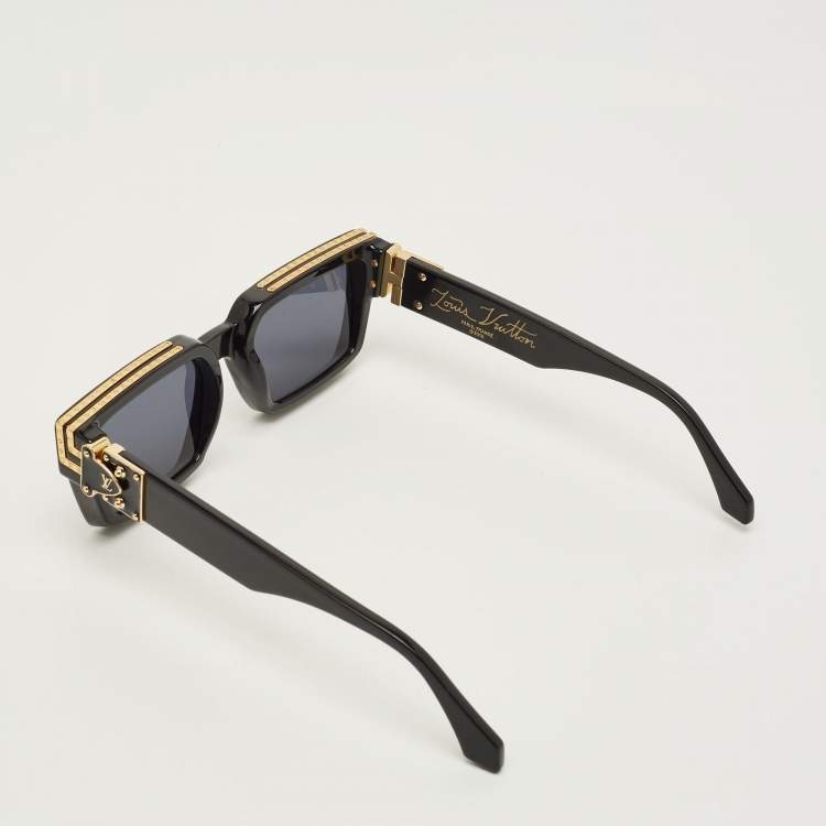 Pre Owned Louis Vuitton Black Z116SE 1.1 Millionaires Sunglasses